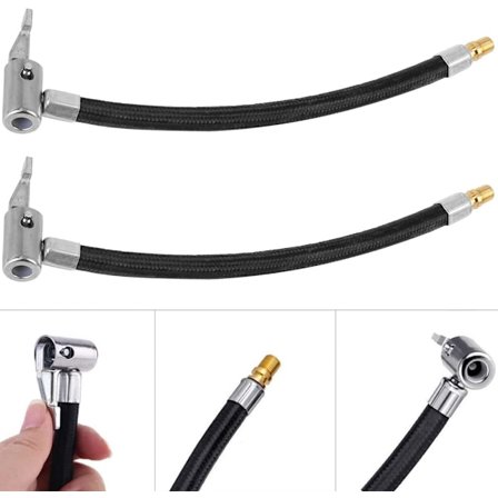 35 cm oppustelig slange adapter, 2-delt flettet oppustelig slange med n