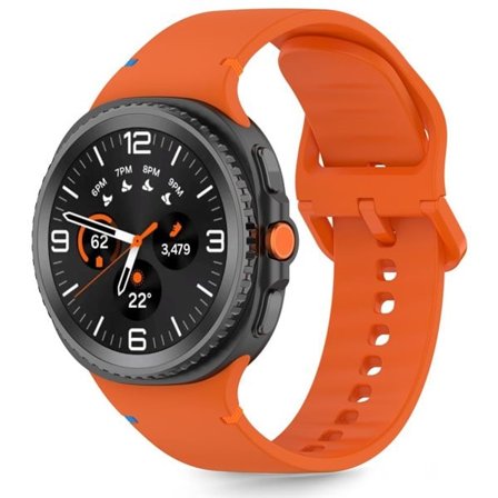 Tech-Protect silikonarmband för Samsung Galaxy Watch 40/44/46 mm - Orange