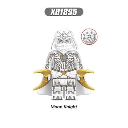 3 kpl Minecraf Minifigures Marvel -sarjan figuurit 2 2