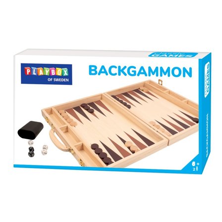 PLAYBOX Backgammon - Lyreco - Skola och förskola - Lekmaterial - Sällskapsspel
