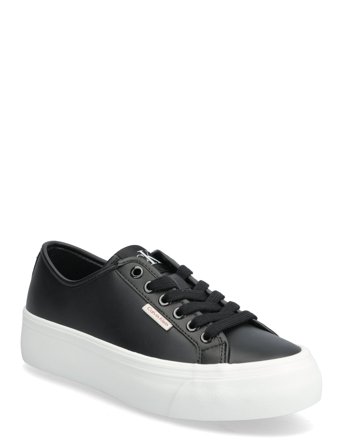 Calvin Klein Vulc Flatform Lth - Black - 39