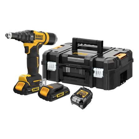 Dewalt DCF403D2GT-QW Blindnaglepistol med batteri og lader, Maskiner