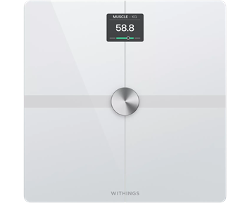Withings Body Smart - White - Appkompatibel personvåg med avancerade mätningstekniker