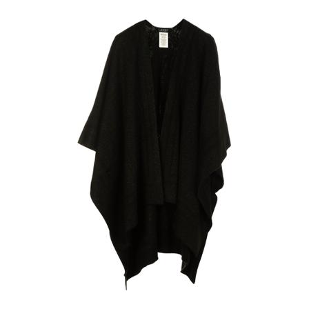 Ralph Lauren Capes Sort, Dame Poncho, Størrelse: ONE Size