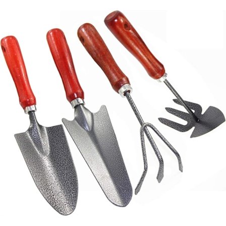 4-pak havesætsværktøj, værktøj til omplantning af planter