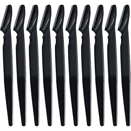 10 kpl Kulmaveitsiä - Musta Musta