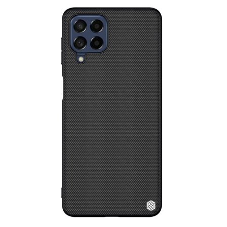Nillkin Textured Case for Samsung Galaxy M53 5G, gel frame & nylon back, black