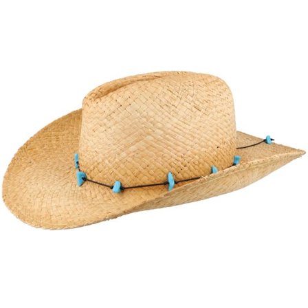 Sur la tête - Beige western Hatt - Calamity Cattleman Cowboy Straw Hat @ Hatstore