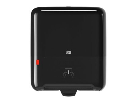 TORK Dispenser H1 MATIC Svart - Lyreco - Städ och hygien - Toalettpapper och torkpapper - Hållare - Pappershanddukar