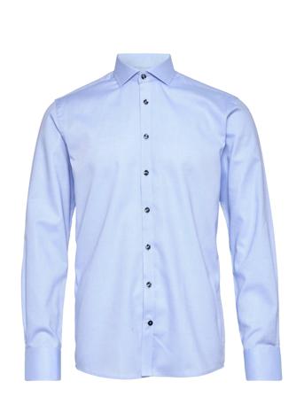 Bs Ricky Slim Fit Shirt Blue Bruun & Stengade