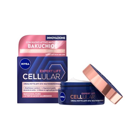 Nivea Cellular Expert Lift Crema Notte Anti-età Multidimensionale