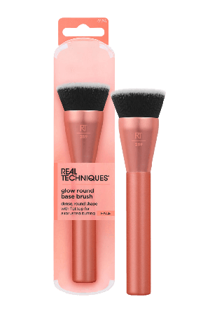 Real Techniques Glow Round Base Brush Penslar & svampar Dam 1 PCS