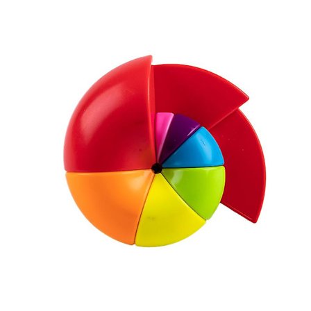 Rolig Nautilus Magic Decompression Toy Puzzle Lindra Stress Antistress Kub Toy