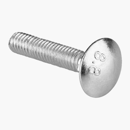Vagnsbult M6 x 30 fzb 25 st. - Biltema