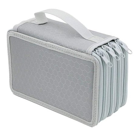 Fargeblyantveske - 72 rom, fargeblyantorganisator med form 7 KLB