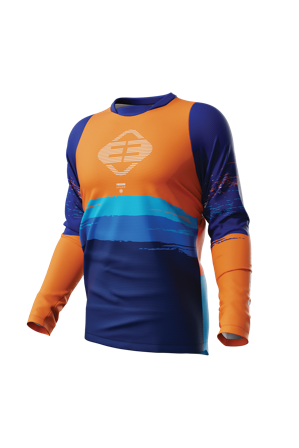 Motokrosový Dres Freegun Devo Shade Modrá M