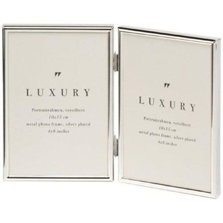 Dobbeltramme - WALTHER - CHLOE 3 - Sølv - 2 til 4 fotos - 10x15 cm