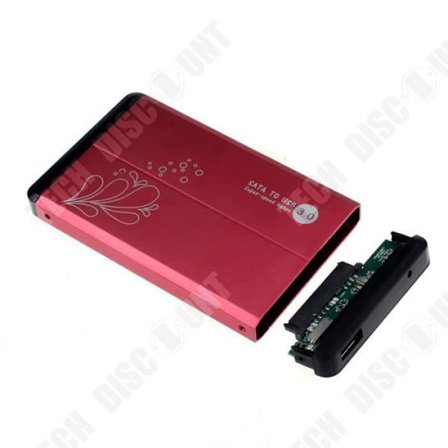 Extern SATA hårddisk - TD - 2,5 tum - USB 3.0 - 5,0Gbps - Aluminium och magnesium