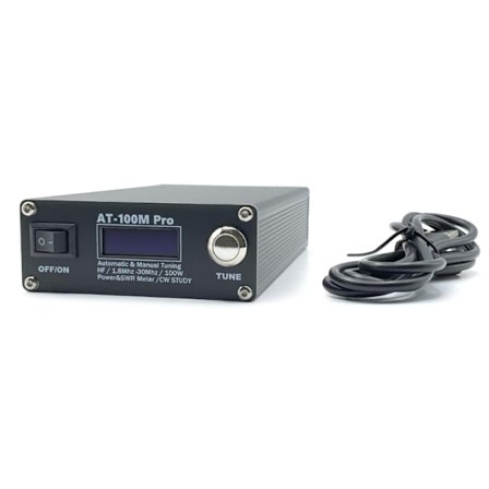 AT-100M Pro Universal Antenn Auto Tuners Tuners Antenn Auto Tuners 1,8Mhz-30Mhz