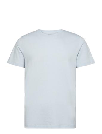 Slhaspen Mini Str Ss O-Neck Tee Noos Blue Selected Homme