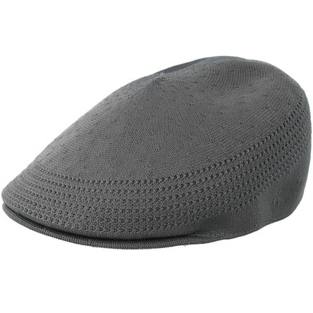 Kangol - Tropic 507 Ventair Cliff Flat Cap Flatcap Grey Cap - @ Hatstore
