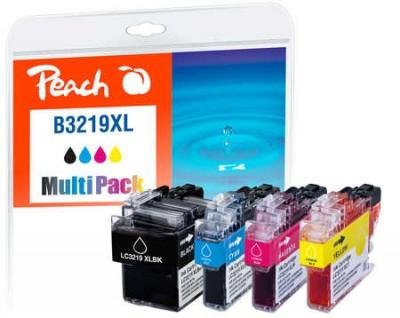 PEACH Ink PEACH Brother LC-3219XL, Multi-Pack, PI500-245 4x inks: 1x bk,c,m,y each, (U
