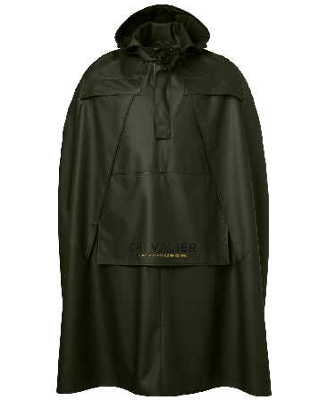 Chevalier Stratus Rain Poncho Dark Green