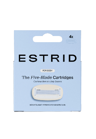 Estrid Body Razor Blades Hårborttagning Unisex 4 PCS
