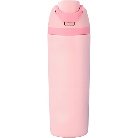 Owala FreeSip Isolerad Vattenflaska i Rostfritt Stål med Sugrör för Sport, Resor och Skola, BPA-fri Sportvattenflaska, 710 ml, Surfs Edge