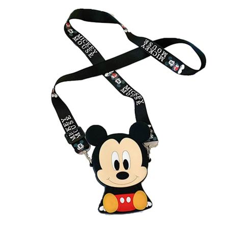 Barns silikon skulderpose gutter jenter baby liten messenger bag søt myntpung type 1