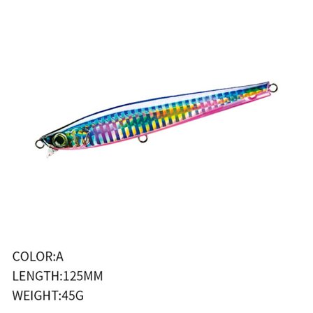 synkende Minnow Baits fiskekroker A A