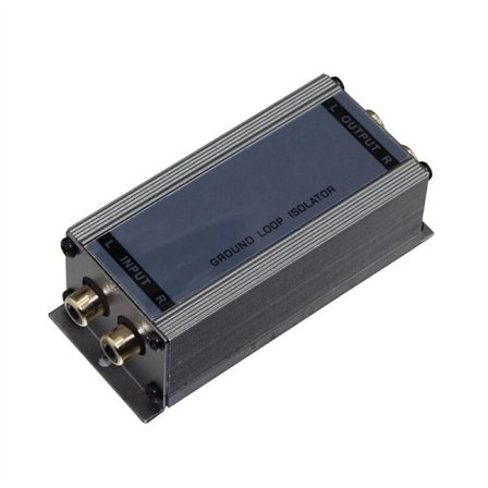 Høj til lav jordløkkeisolator linjeniveaukonverter Rca til Rca Ad-205A