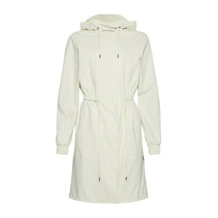 Rains String Parka Hvid, Dame Damejakker, Størrelse: L