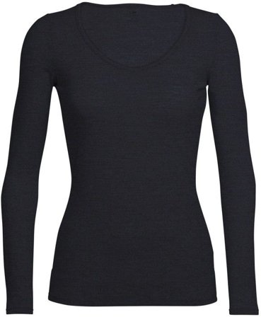 Icebreaker W's Siren LS Sweetheart Black