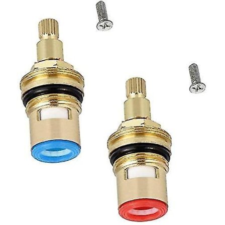 2 stk. Erstatningskranventiler Universal Skivepatron