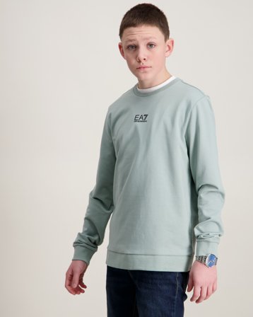 EA7 Emporio Armani SWEATSHIRT Groen Truien Jongens - Kids Brand Store