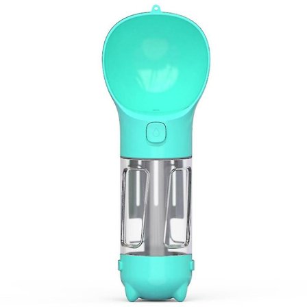 300ml Multifunksjons Vannflaske for Hund og Katt - Reise, Valpevannskål