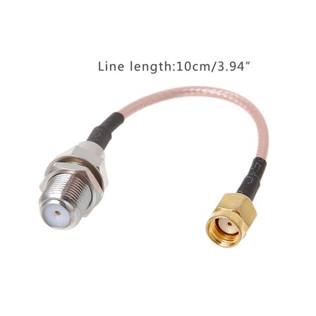 RP SMA Han till F Honkontaktkabel RG316 RP SMA-F Adapterkabel