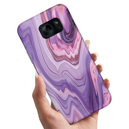 Cover / Mobilcover til Samsung Galaxy S7 - Marmor