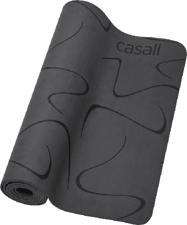 Casall Exercise Mat Cushion 5mm PVC Free Training equipment Grey OneSize