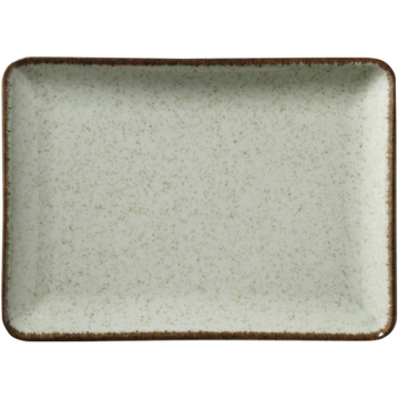 Tallrik Blocho Pearl Tan Grön