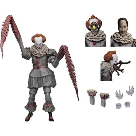 7-tommers actionfigur - Ultimate Pennywise The Dancing Clown