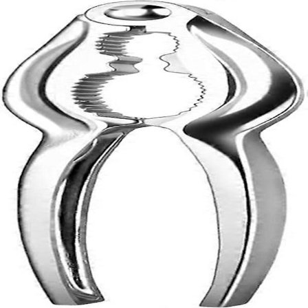 DIY Nötknäppare Kraftig med Halkfritt Handtag Rostfritt Stål Nötöppnare Verktyg för Valnötter Hasselnötter Mandlar Pekannötter, Metallnöt