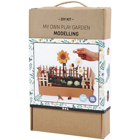 Create your own play garden in clay (3 years+)