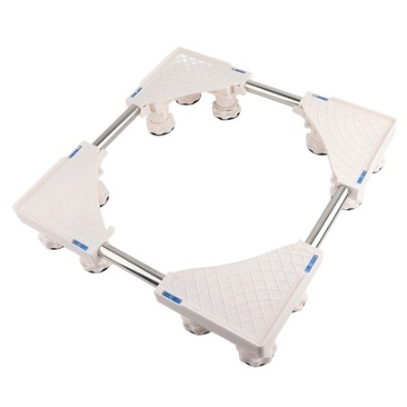 12 Fots Tvättmaskin Bas Stativ Hållare Rack starkt lager för automatisk tvättmaskin