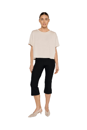 Residus Gwynet Tee - Oyster T-shirts & toppar Dam Beige XL