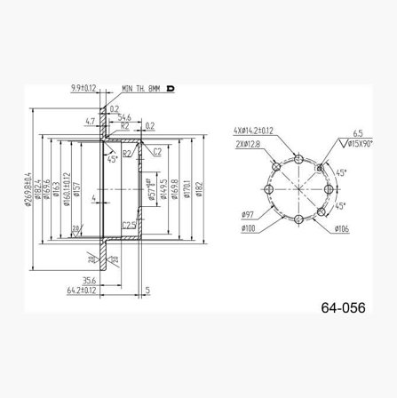 Biltema - BREMSESKIVE