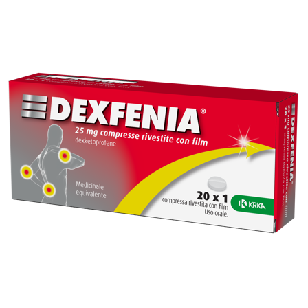 Dexfenia 25 mg 20 Compresse Rivestite