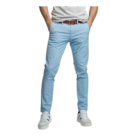 Gant - Chinos - Blå - Herr - Storlek: W33, Herr, Storlek: W33