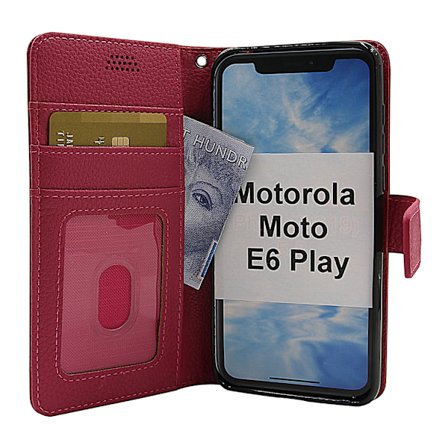 New Standcase Wallet Motorola Moto E6 Play